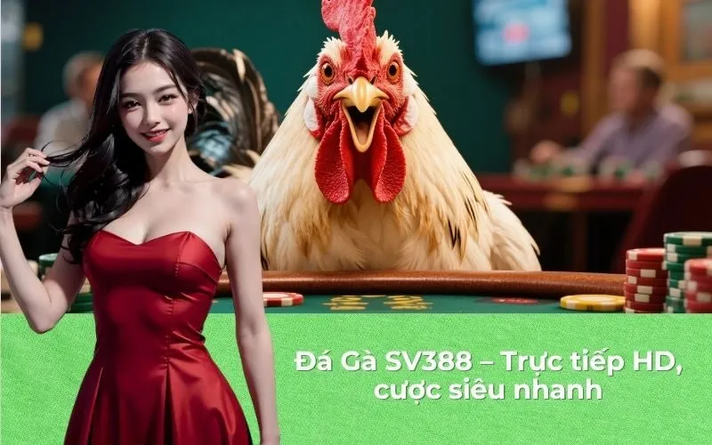 Đá Gà SV388 – Trực tiếp HD, cược siêu nhanh
