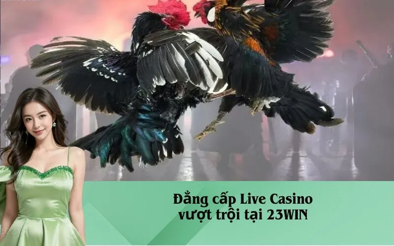 Đẳng cấp Live Casino vượt trội tại 23WIN