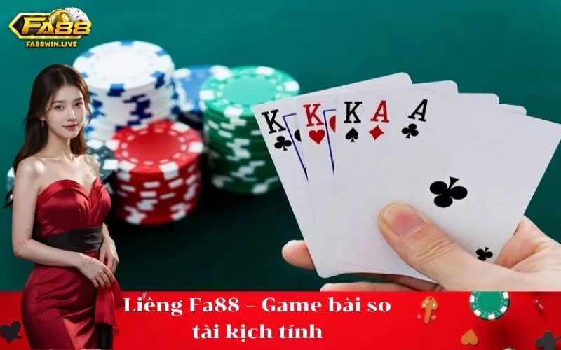Liêng Fa88 – Game bài so tài kịch tính