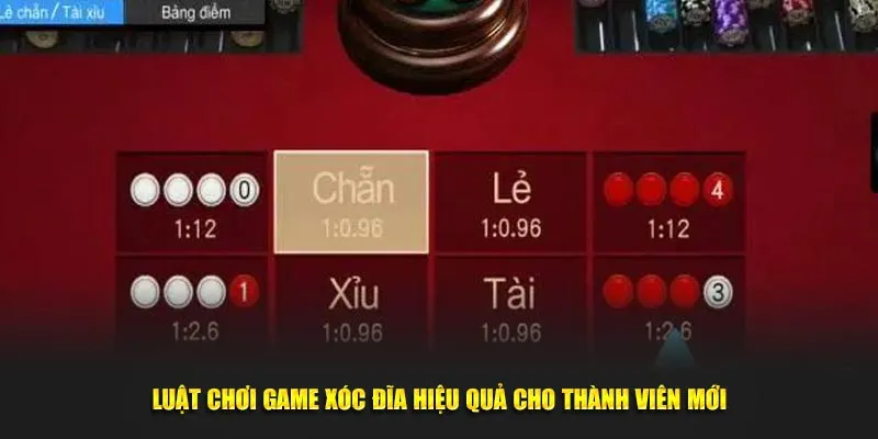 Luật chơi xóc đĩa dom88 chi tiết cho tân thủ