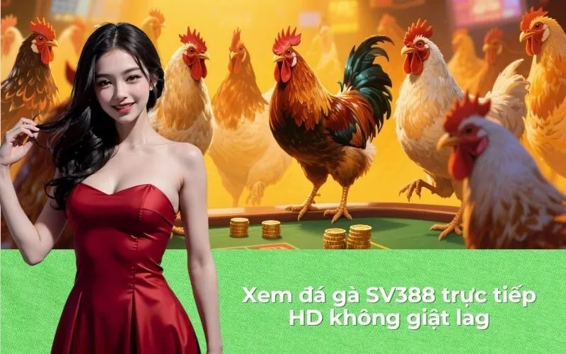 Xem đá gà SV388 trực tiếp HD không giật lag