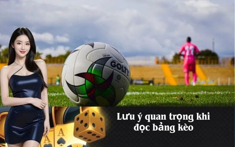 Lưu ý quan trọng khi đọc bảng kèo