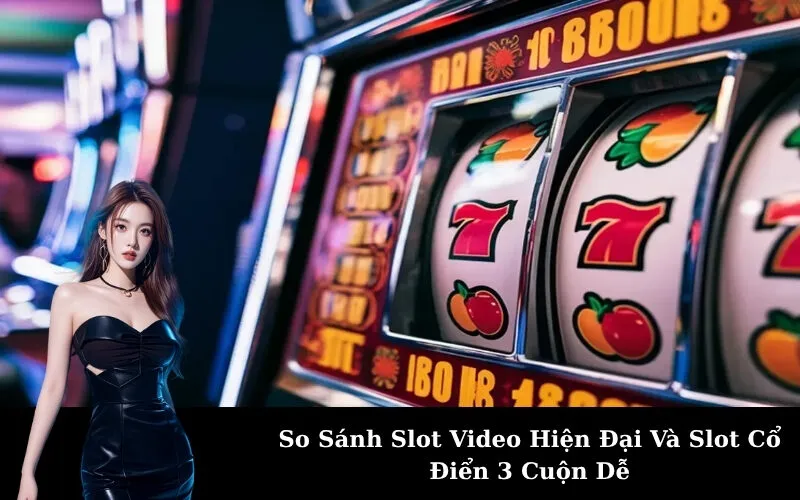 So Sánh Slot Video Hiện Đại Và Slot Cổ Điển 3 Cuộn Dễ